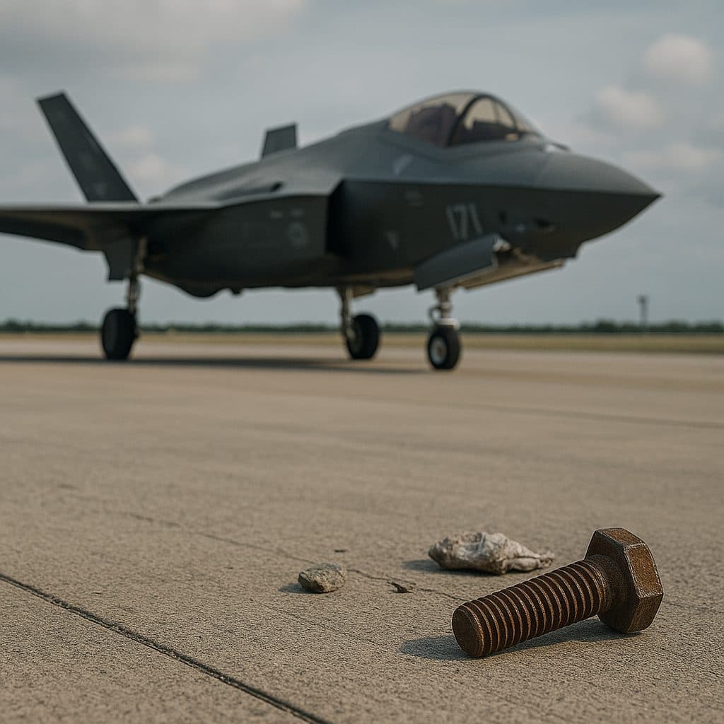Foreign Object Debris in Military Aviation: The Silent Enemy